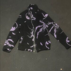Bioworld Batman Black and Lavender Jacket